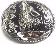 Howling Wolf buckle