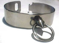 stainless steel spiked wrist shackle bracelets